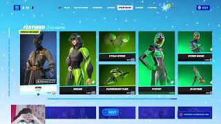 NEW SKIN AZUKI ITEM SHOP 212022FORTNITELIVE [upl. by Enaud]