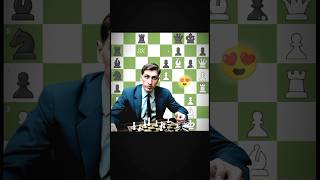 BOBBY FISCHER BRILLIANCY 3 ✨🤫  shorts short chess [upl. by Nazario131]