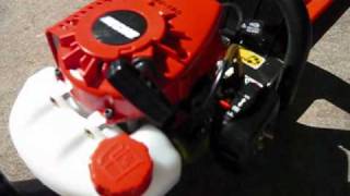 How to Cold Start a Small Two Stroke Engine [upl. by Nahsin]