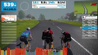 Zwift WTRL Team Time Trial Espresso 8122022 Tour Of Tewit Well [upl. by Fayre]