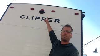 2023 14CR Coachmen Clipper Cadet 3k series walkthrough with Dustin Hartleys RV viking 14r camper [upl. by Ardnola]