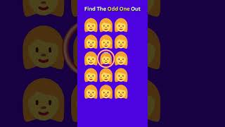 Find The Odd Emoji playbook shorts Riddles [upl. by Olnton]