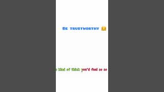 Be Trustworthy  Omar amp Hana English [upl. by Almena487]