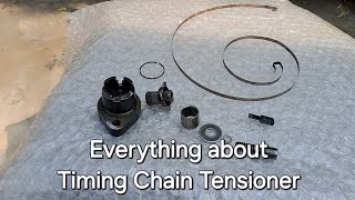 Timing chain tensioners Internal components and Working [upl. by Gunner]