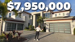 7950000 MANSION IN BOCA WRACKETBALL COURT [upl. by Lorenzana774]