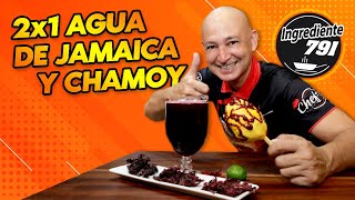 ¡APROVECHA TODO 🌺 Cómo hacer AGUA de JAMAICA y CHAMOY 🌶️ ¡El SECRETO que NADIE TE DICE [upl. by Enotna983]