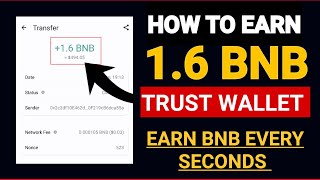 How To Get 16 BNB Coin On Trust Wallet [upl. by Letnohc736]