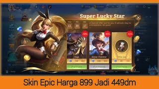 Cara Munculin Diskon Super Lucky Star 2023 [upl. by Enirtak]