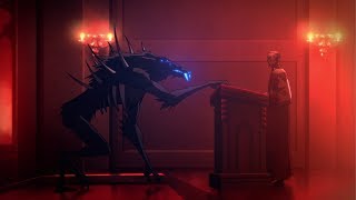 Castlevania  Netflix  Demon Blue Fangs Inside of Church Full Scene [upl. by Euqinot]