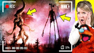 SCARIEST Siren Head Sightings In REAL LIFE w MORE Monsters with BrittanyPlays [upl. by Ecertal]