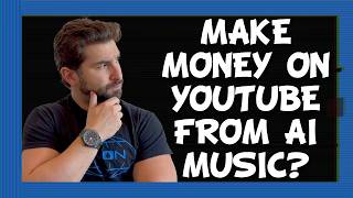 Can you Monetize AI Music Generated Music on YouTube [upl. by Nesyla878]