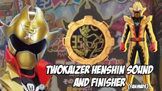 TWOKAIZER HENSHIN SOUND AND FINISHER FANMADE [upl. by Albers232]