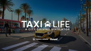 Taxi Life A City Driving Simulator  Driving test and first 2 passengers [upl. by Eldon]