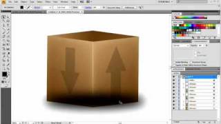 Web 20 Style Box  Icon Adobe Illustrator Tutorial [upl. by Ginger252]