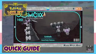 Where To Catch Gothitelle In The Indigo Disk Pokemon Scarlet amp Violet  Location Quick Guide [upl. by Ayela]