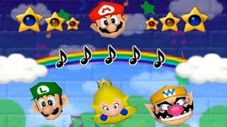 Mario Party 2 All 1 vs 3 Minigames [upl. by Draner]