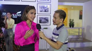 Dyan Castillejo interviewed by CV Altatis about sports beauty pageants journalism [upl. by Ellswerth374]