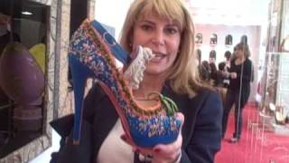 Christian Louboutin launch of Marie Antoinette inspired limited shoe collection [upl. by Marcus]