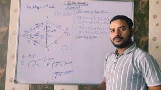 Kirchhoff’s 2 rule numerical  Current electricity class 12 physics  easy explanation [upl. by Pelagia]