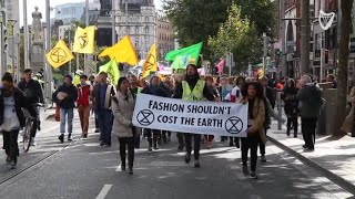 Extinction Rebellion takes over Penneys in Dublin [upl. by Mychal]