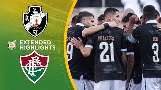 Vasco da Gama vs Fluminense Extended Highlights  Brasilerao Série A  CBS Sports Golazo [upl. by Ecinaj25]