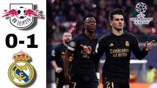 Real Madrid vs RB Leipzig Tadi Malam  Hasil Liga Champion Tadi Malam  Hasil Bola Tadi Malam [upl. by Remark]