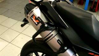 KTM 990 SMT Wings exhaust [upl. by Macdonell]