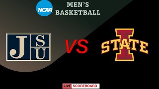 Jackson State Tigers VS Iowa State Cyclones  NCAA Mens Basketball Live Scoreboard [upl. by Bloom]