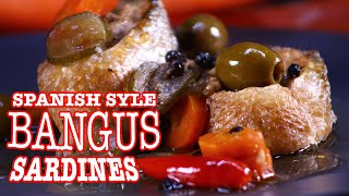 Spanish Style Bangus Sardines Recipe  Milkfish Sardines [upl. by Omrelliug]