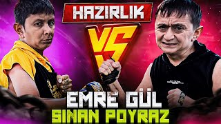 EMRE GÜL VS SİNAN POYRAZ KAFES DÖVÜŞÜ HAZIRLIK sinanpoyraz80 [upl. by Luelle]