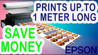 PRINT UP TO 1 METER LENGTH on any EPSON roll paper [upl. by Massab611]