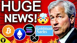 🚨HUGE CRYPTO NEWS GOLDMAN SACHS TOKENIZATION DONALD TRUMP BITCOIN 2024 CFTC CHAIR EXPOSES SEC [upl. by Eardnoed]