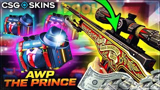 AWP THE PRİNCE KATLADIM Csgoskins Promo Code 2024 [upl. by Greenburg808]