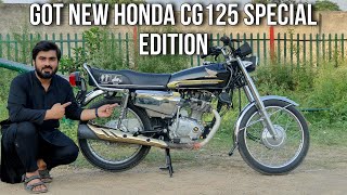 GOT NEW HONDA CG125 SPECIAL EDITION 2021 MODEL [upl. by Martel74]