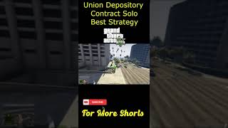 GTA 5 Online Union Depository Contract Best Strategy Complete Guide Shorts [upl. by Solraced]