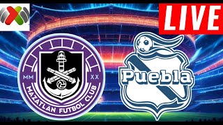 Mazatlan Fc vs Puebla Live Score [upl. by Nevai]