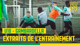 U18  Gambardella  J5 avant AS Vitré  FC Nantes [upl. by Addiego]