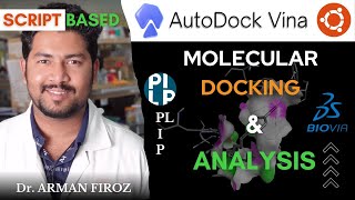 MD4 Script based Docking amp Analysis using Discovery Studio amp PLIP MolecularDocking TrendBioTech [upl. by Airdni19]