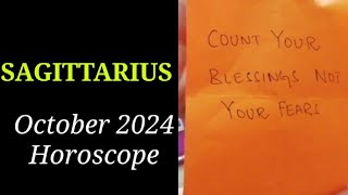 Sagittarius October 2024 l Urdu  Hindi [upl. by Nuri]