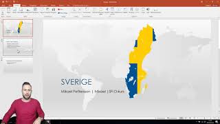 Muntlig presentation PowerPoint  Mitt hemland Del 2 [upl. by Atsyrhc]