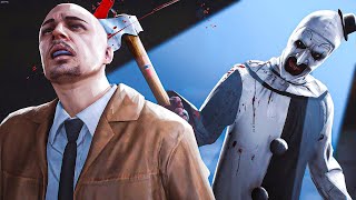 I Became The Terrifier AGAIN in GTA 5 RP [upl. by Ynwat]