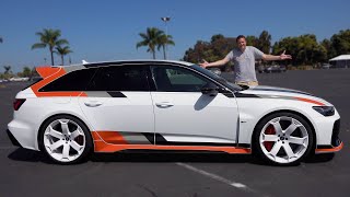 The 2025 Audi RS6 Avant GT Is an UltraLimited Super Wagon [upl. by Artied]