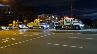 Superload heading past Shoppingtown Manningham Road Doncaster Victoria [upl. by Bottali]