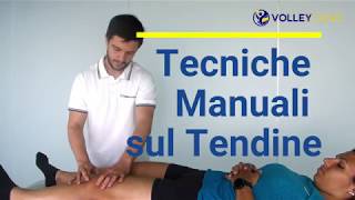 Tecniche Manuali sul Tendine Rotuleo  Volley Clinic [upl. by Melac]