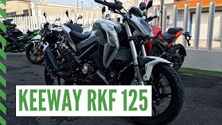 KEEWAY RKF 125  FUI CURTIR COM UMA 125CC  RAME MOTO [upl. by Stelle]