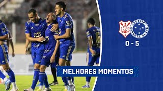 🦊⚽ MELHORES MOMENTOS  SERGIPE 0 X 5 CRUZEIRO [upl. by Aivatal]