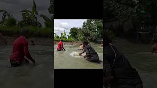 Asian Country Fishing shorts  Amazing Rural Fishing Video 🐟 Best Asian Fishing Technique shorts [upl. by Hsoj]