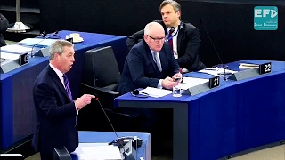 Nigel Farage Only 20 of Europeans want immigration from Muslim countries to continue [upl. by Aisats465]