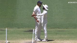 Ishant Sharma vs Ravindra Jadeja  Ishant vs Jadeja Fight  Ind vs Aus 2nd Test  Twitter HIGHLIGHT [upl. by Legnaros509]