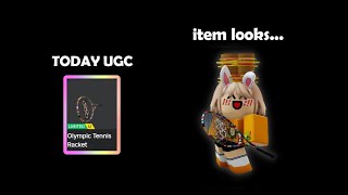 Free Limited UGC  Olympic Tennis Racket sold out 🚫 [upl. by Meeks]